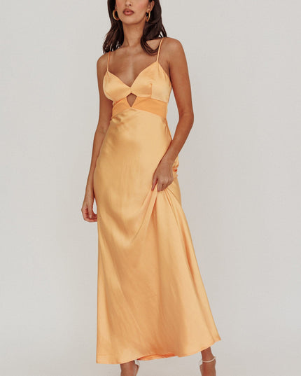 Mango Sun Keyhole Bust Maxi Dress