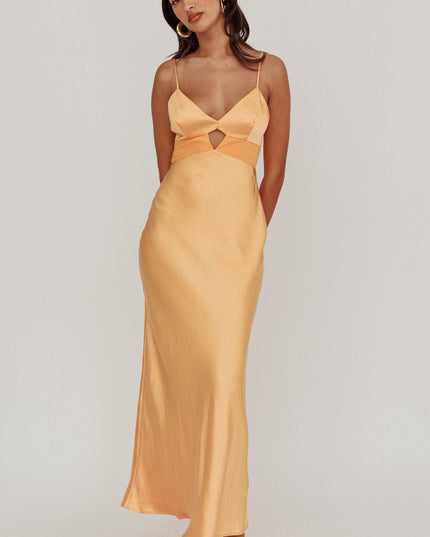 Mango Sun Keyhole Bust Maxi Dress