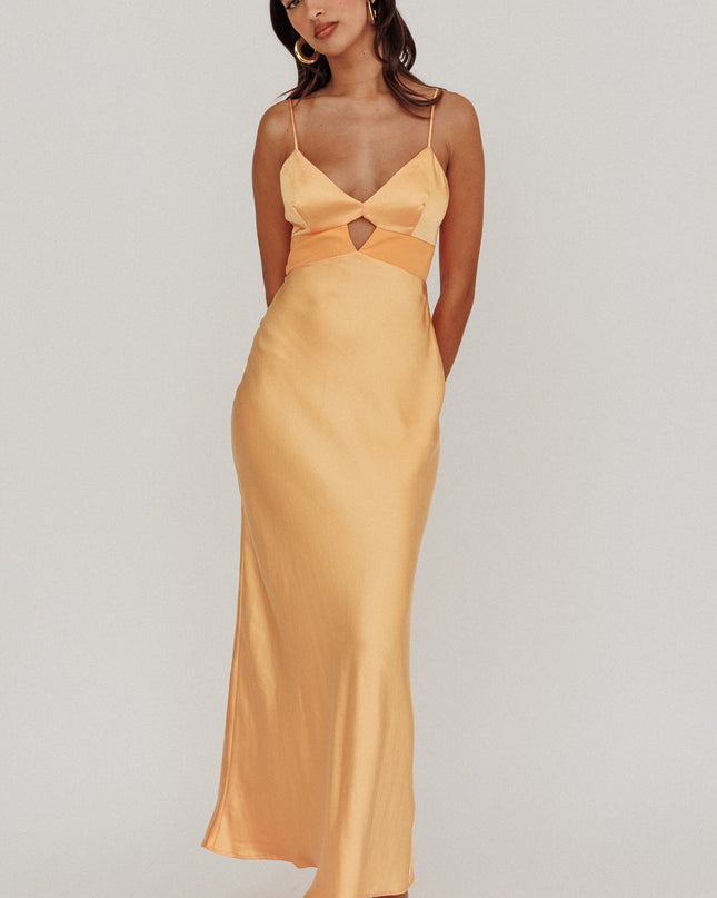 Mango Sun Keyhole Bust Maxi Dress