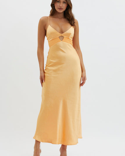 Mango Sun Keyhole Bust Maxi Dress