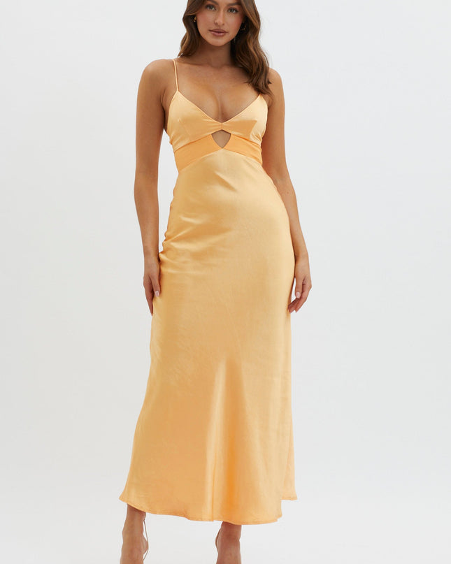 Mango Sun Keyhole Bust Maxi Dress