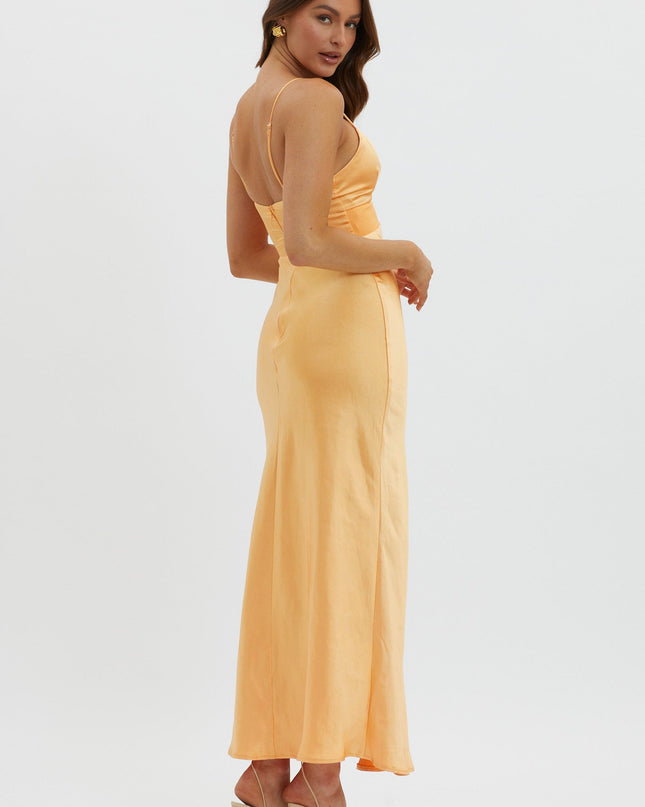 Mango Sun Keyhole Bust Maxi Dress