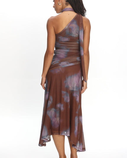 Chocolate Solene Midi Dress