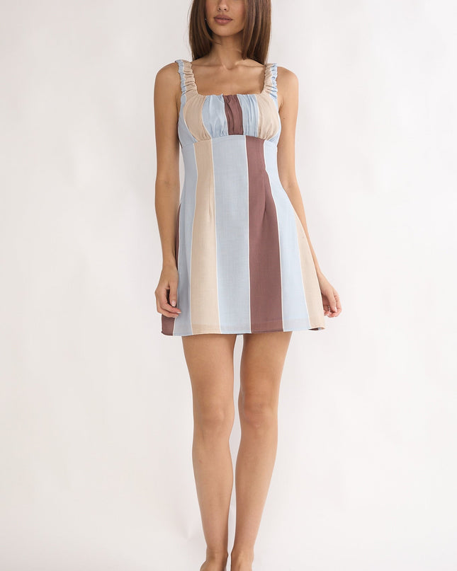 Stripe Petronella Mini Dress