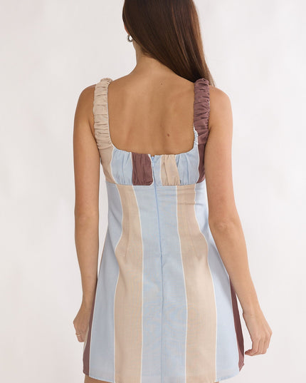 Stripe Petronella Mini Dress