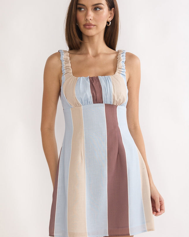 Stripe Petronella Mini Dress