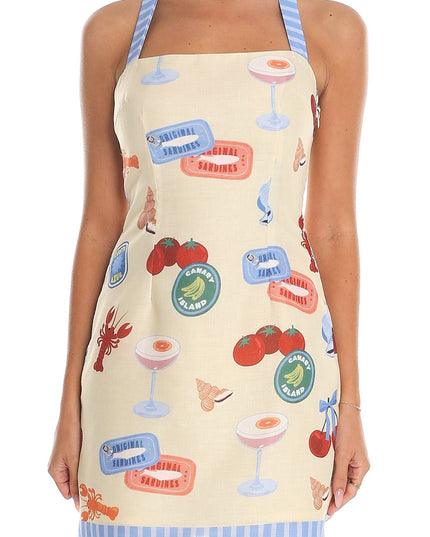 Butter Halter Mini Dress