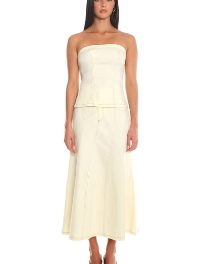 Butter A-Line Maxi Skirt