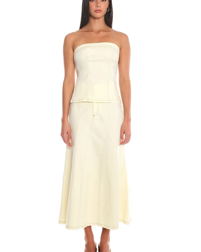 Butter A-Line Maxi Skirt