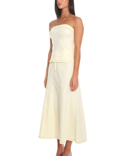 Butter A-Line Maxi Skirt