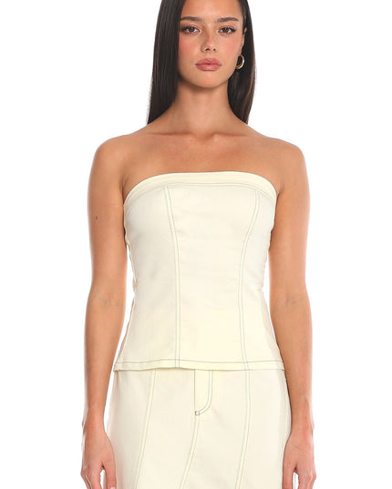 Butter Corset Bustier Top