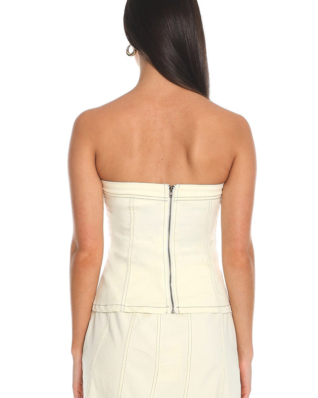 Butter Corset Bustier Top