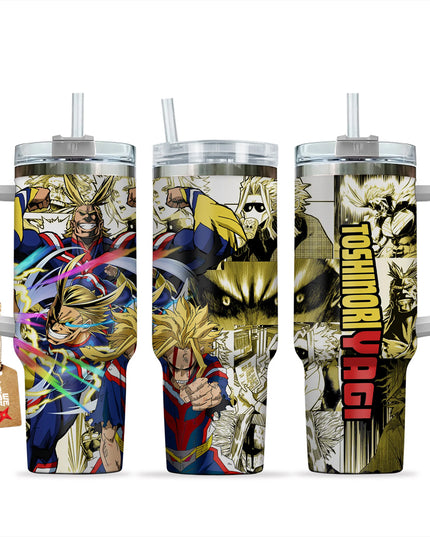 AllMight My Hero Academy 40oz Insulated Stainless Tumbler