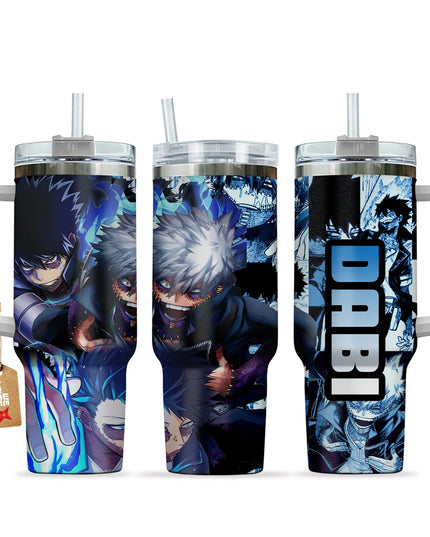 Dabi My Hero Academy 40oz Insulated Stainless Tumbler
