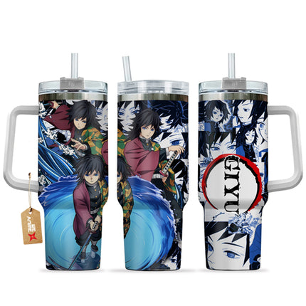 Giyu Demon Slayer 40oz Insulated Stainless Tumbler