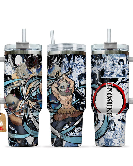 Inosuke Kimetsu No Yaiba 40oz Insulated Stainless Tumbler