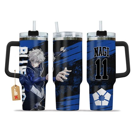 Nagi #11 Blue Lock 40oz Insulated Stainless Tumbler