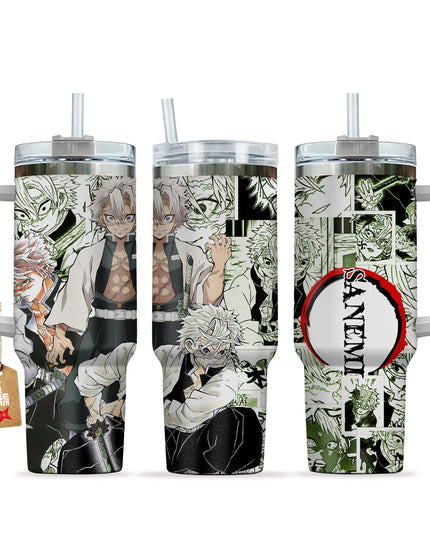 Sanemi Demon Slayer 40oz Insulated Stainless Tumbler