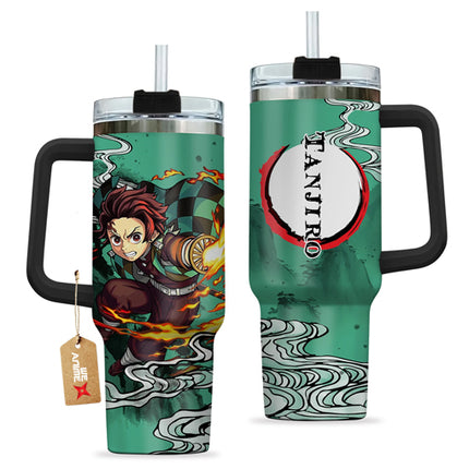 Tanjiro Kimetsu No Yaiba 40oz Insulated Stainless Tumbler