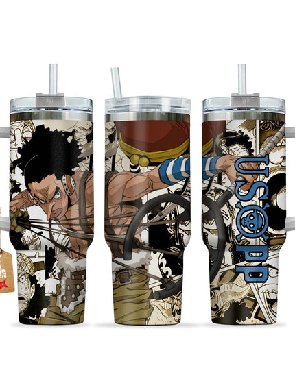 Usopp One Piece 40oz Insulated Stainless Tumbler
